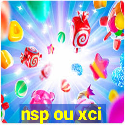 nsp ou xci